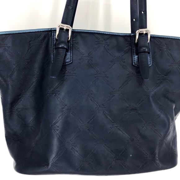 Longchamp Lm Cuir Lagoon Zipper Tote Shoulder Bag - Picture 3 of 13